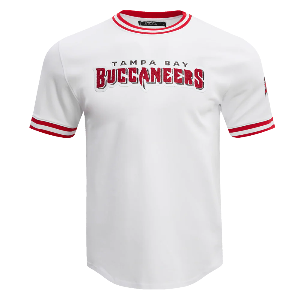 NFL TAMPA BAY BUCCANEERS CLASSIC CHENILLE TEE (WHITE)