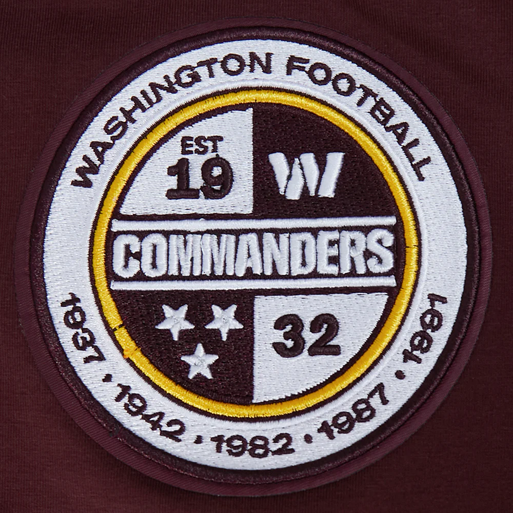 NFL WASHINGTON COMMANDERS CITY ARCH MEN'S SJ TEE (WINE) - Image 5