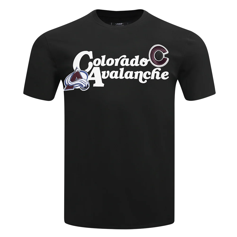 NHL COLORADO AVALANCHE SOUVENIR MEN'S SJ TEE (BLACK) - Image 5