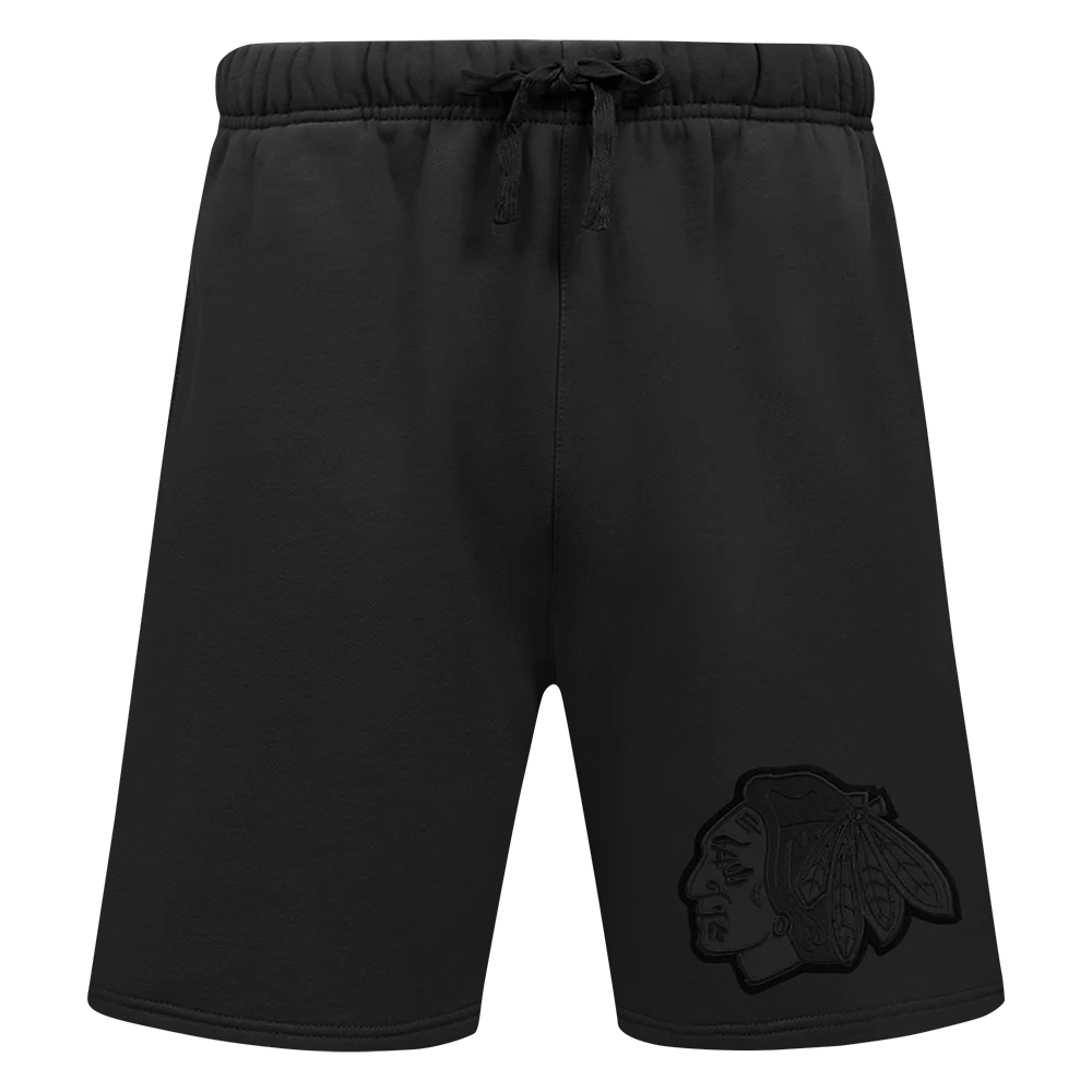 NHL CHICAGO BLACKHAWKS NEUTRAL MEN'S SHORT (BLACK) - Image 2