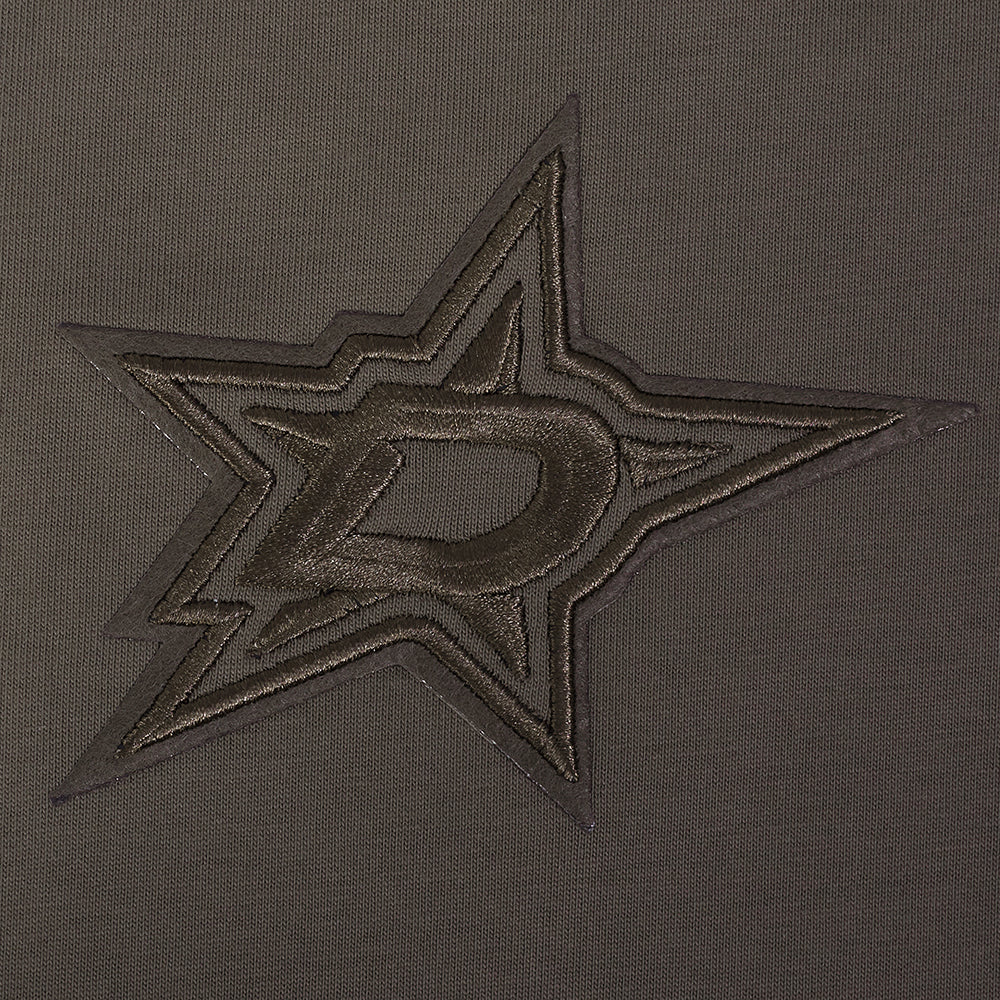 NHL DALLAS STARS NEUTRAL MEN'S DROP SHOULDER TEE (DARK TAUPE) - Image 6