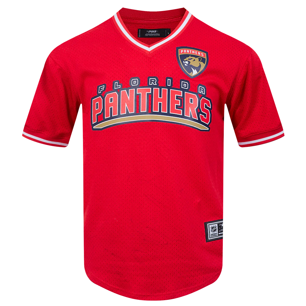 NHL FLORIDA PANTHERS CLASSIC MESH MEN'S TEE (RED)