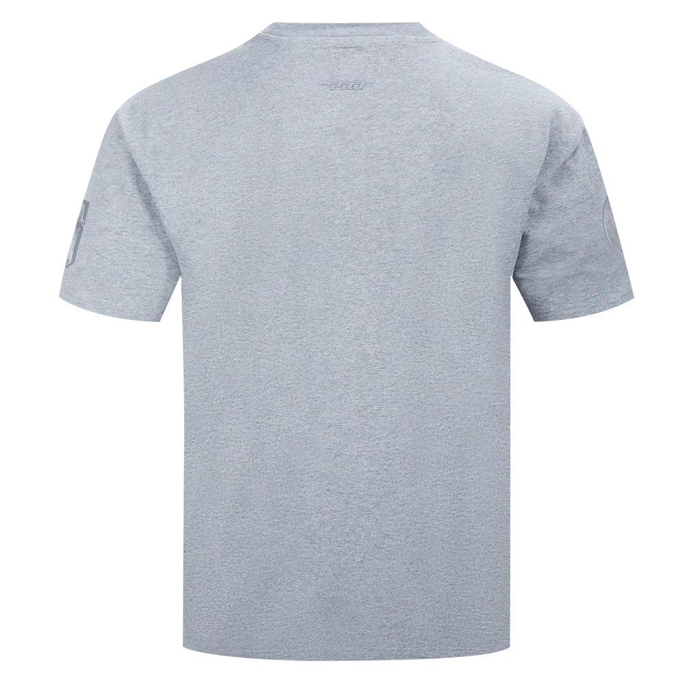NHL MINNESOTA WILD NEUTRAL MEN'S DROP SHOULDER TEE (DARK HEATHER GRAY) - Image 3