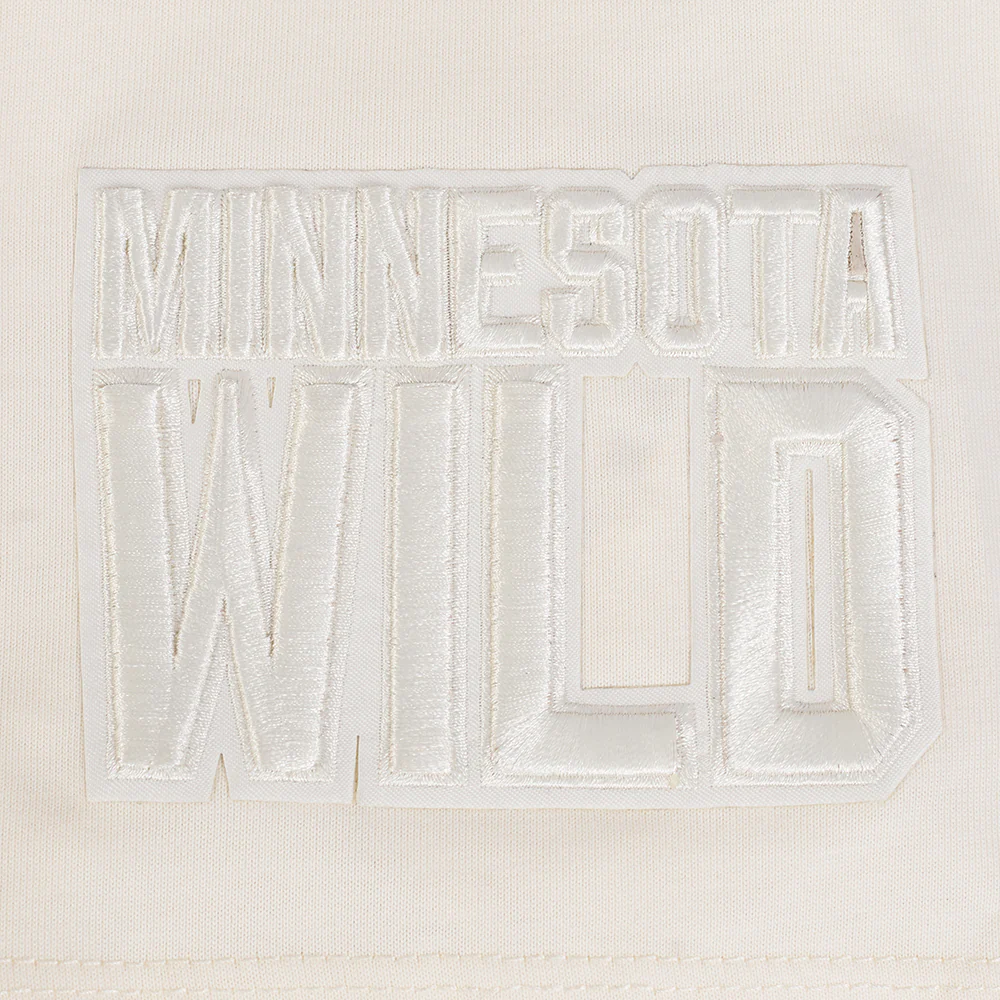 NHL MINNESOTA WILD NEUTRAL MEN'S DROP SHOULDER TEE (EGGSHELL) - Image 7