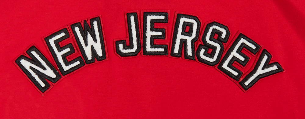 NHL NEW JERSEY DEVILS CLASSIC WOMEN'S BOXY TEE (RED) - Image 7
