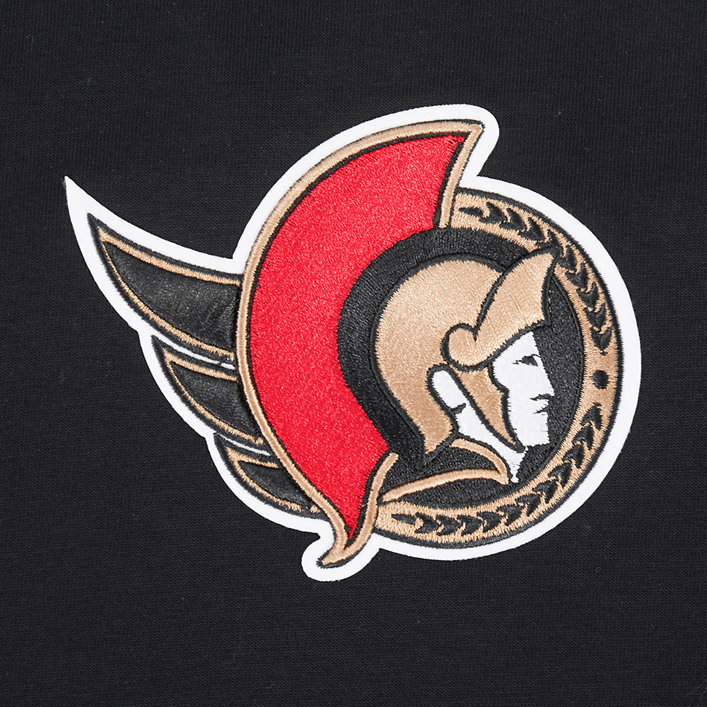 NHL OTTAWA SENATORS WINGSPAN MEN'S CJ DROP SHOULDER TEE (BLACK) - Image 10