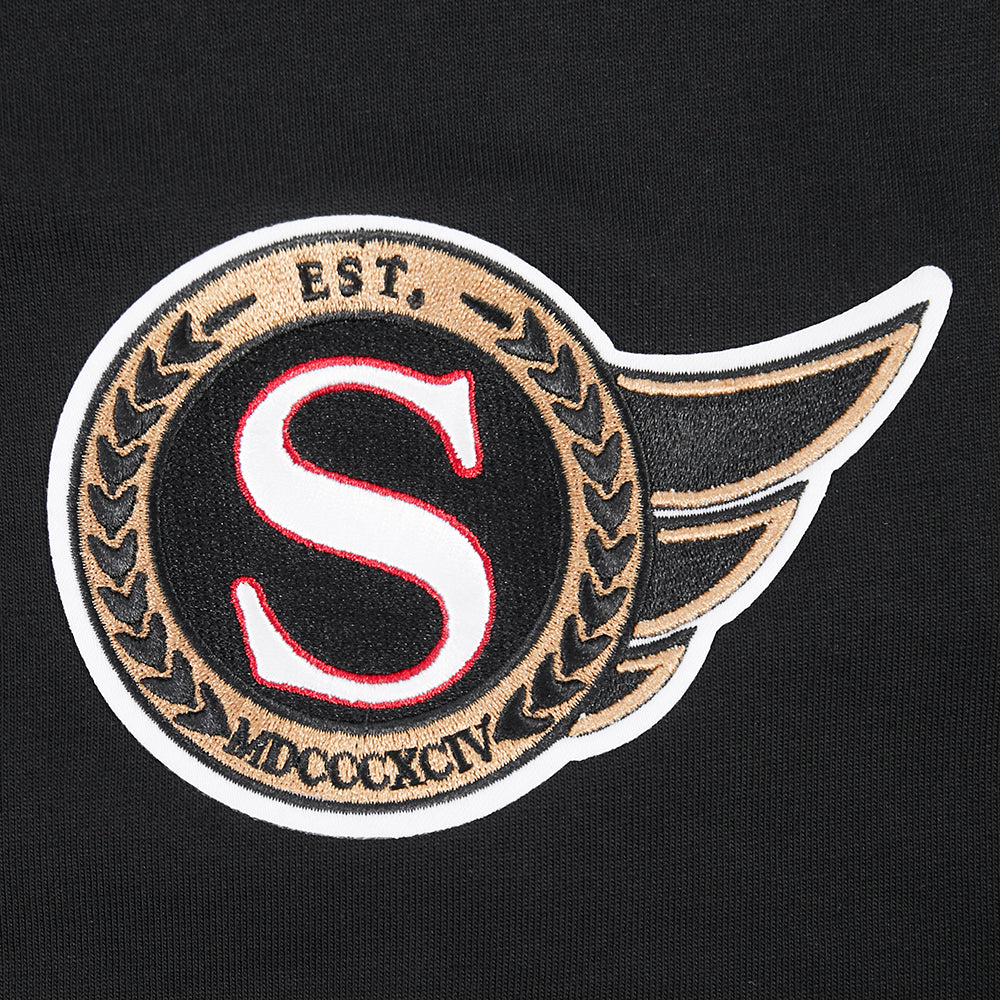 NHL OTTAWA SENATORS WINGSPAN MEN'S CJ DROP SHOULDER TEE (BLACK) - Image 8