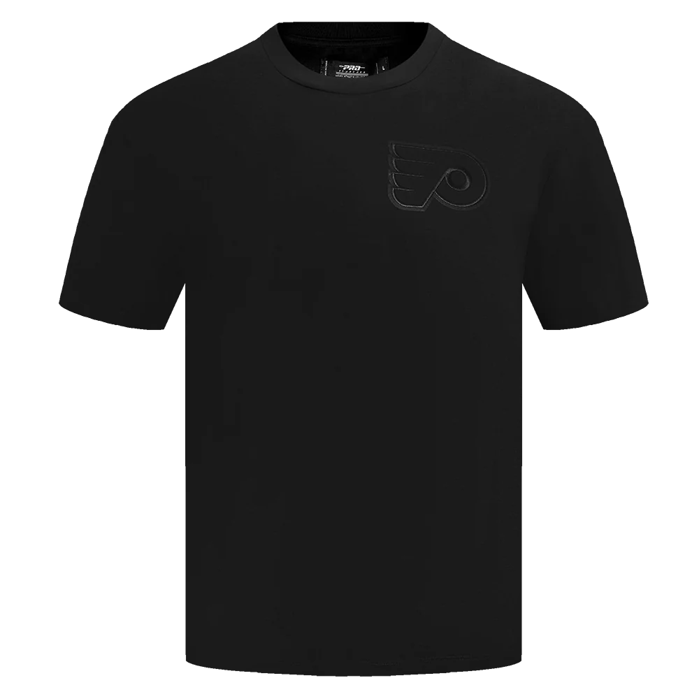 NHL PHILADELPHIA FLYERS NEUTRAL MEN'S DROP SHOULDER TEE (BLACK)