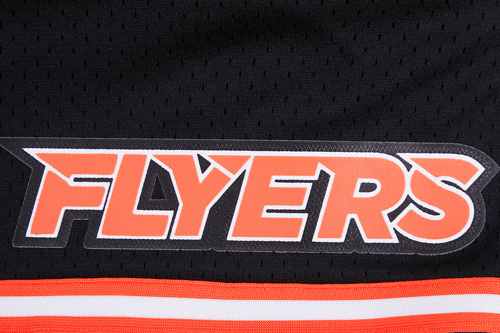 NHL PHILADELPHIA FLYERS CLASSIC MESH MEN'S SHORT (BLACK) - Image 6
