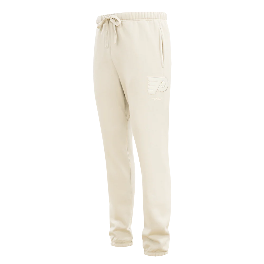 NHL PHILADELPHIA FLYERS NEUTRAL MEN'S SWEATPANT (EGGSHELL)