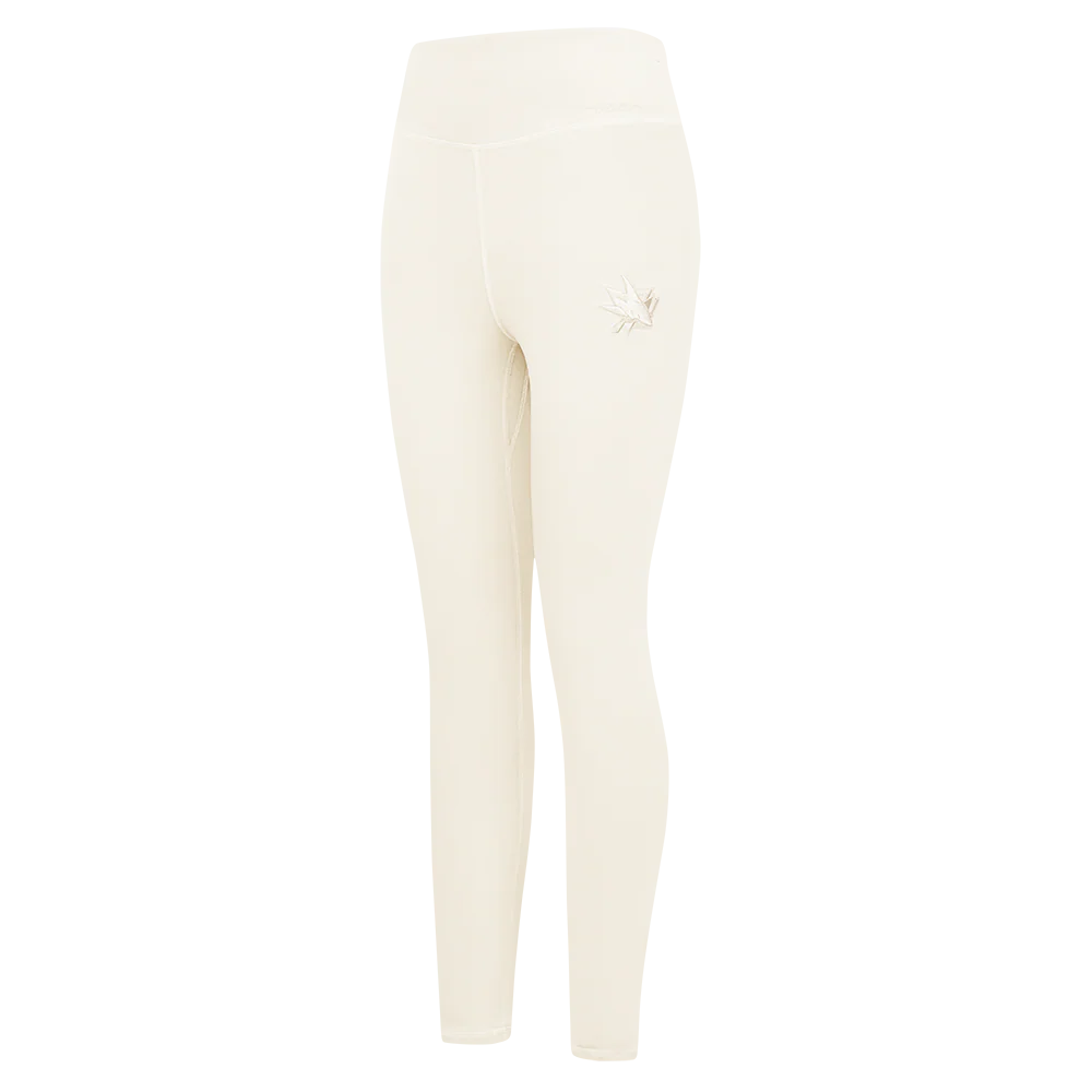 NHL SAN JOSE SHARKS NEUTRAL WOMEN'S JERSEY LEGGING (EGGSHELL)