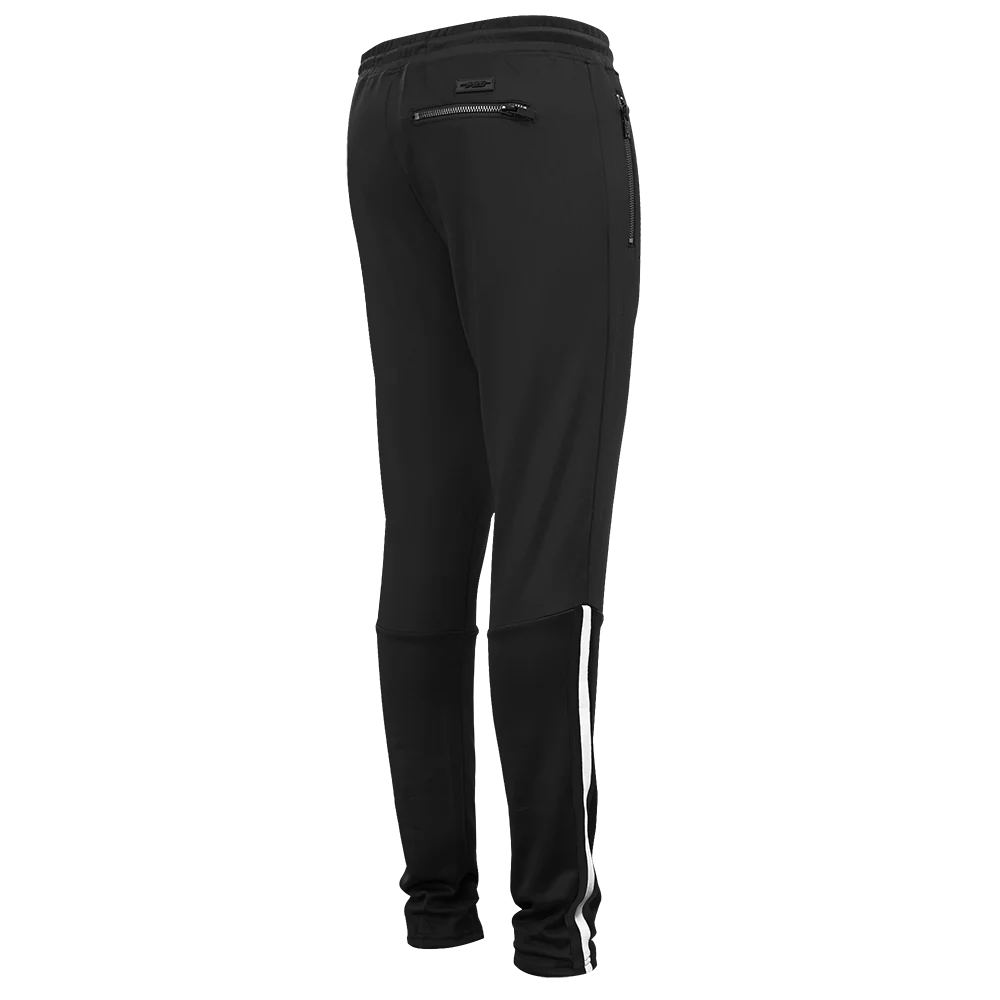 NHL TORONTO MAPLE LEAFS CLASSIC CHENILLE MEN'S DK TRACK PANT (BLACK) - Image 4
