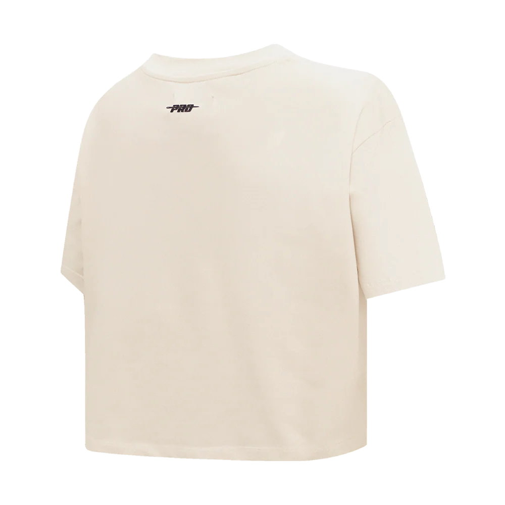 NHL TORONTO MAPLE LEAFS RETRO CLASSIC WOMEN'S BOXY TEE (EGGSHELL) - Image 3