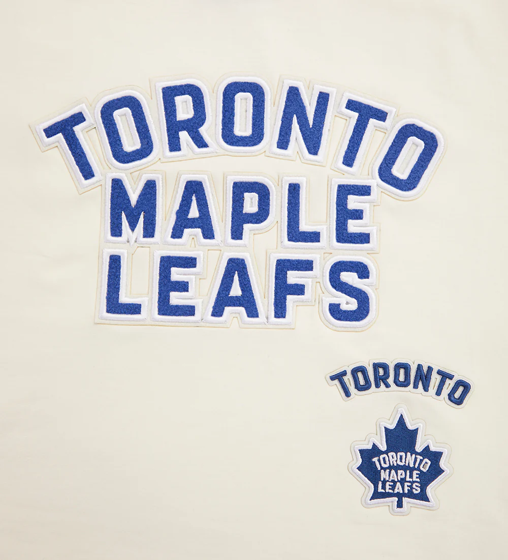 NHL TORONTO MAPLE LEAFS RETRO CLASSIC WOMEN'S BOXY TEE (EGGSHELL) - Image 5