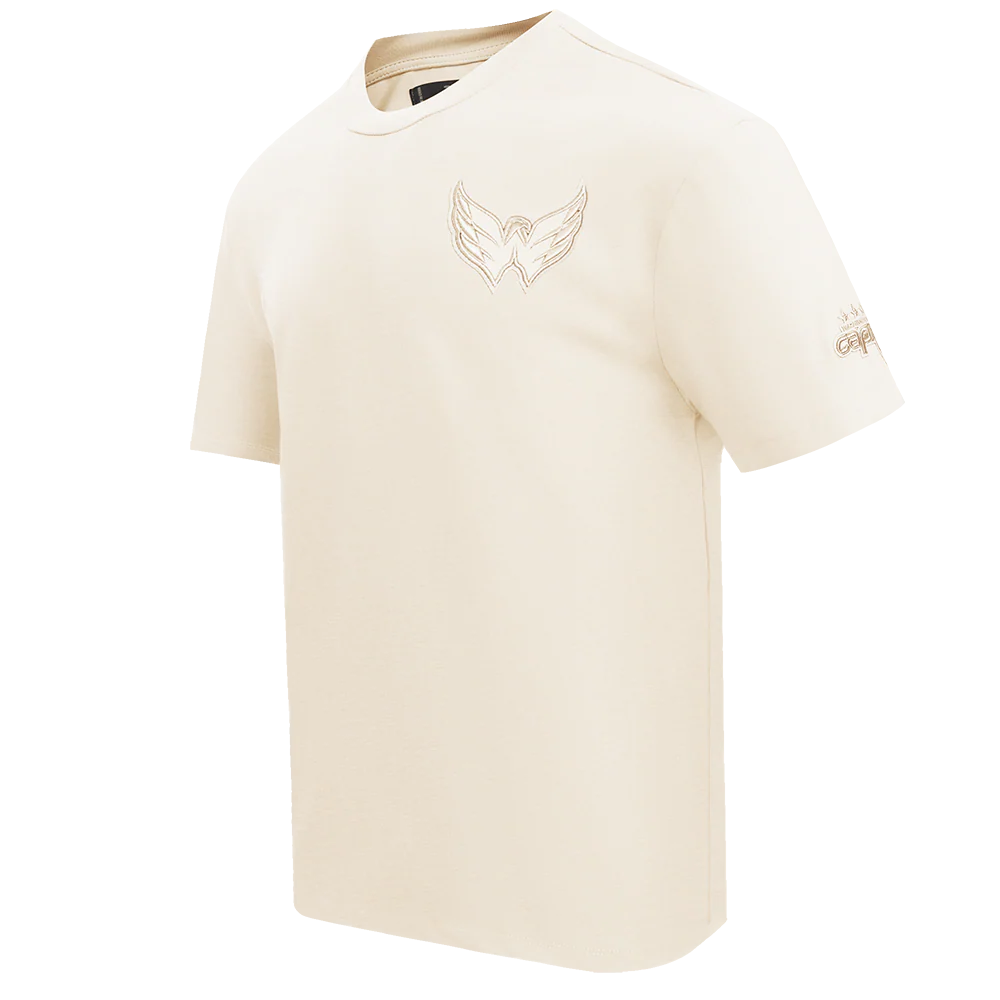 NHL WASHINGTON CAPITALS NEUTRAL MEN'S DROP SHOULDER TEE (EGGSHELL) - Image 2