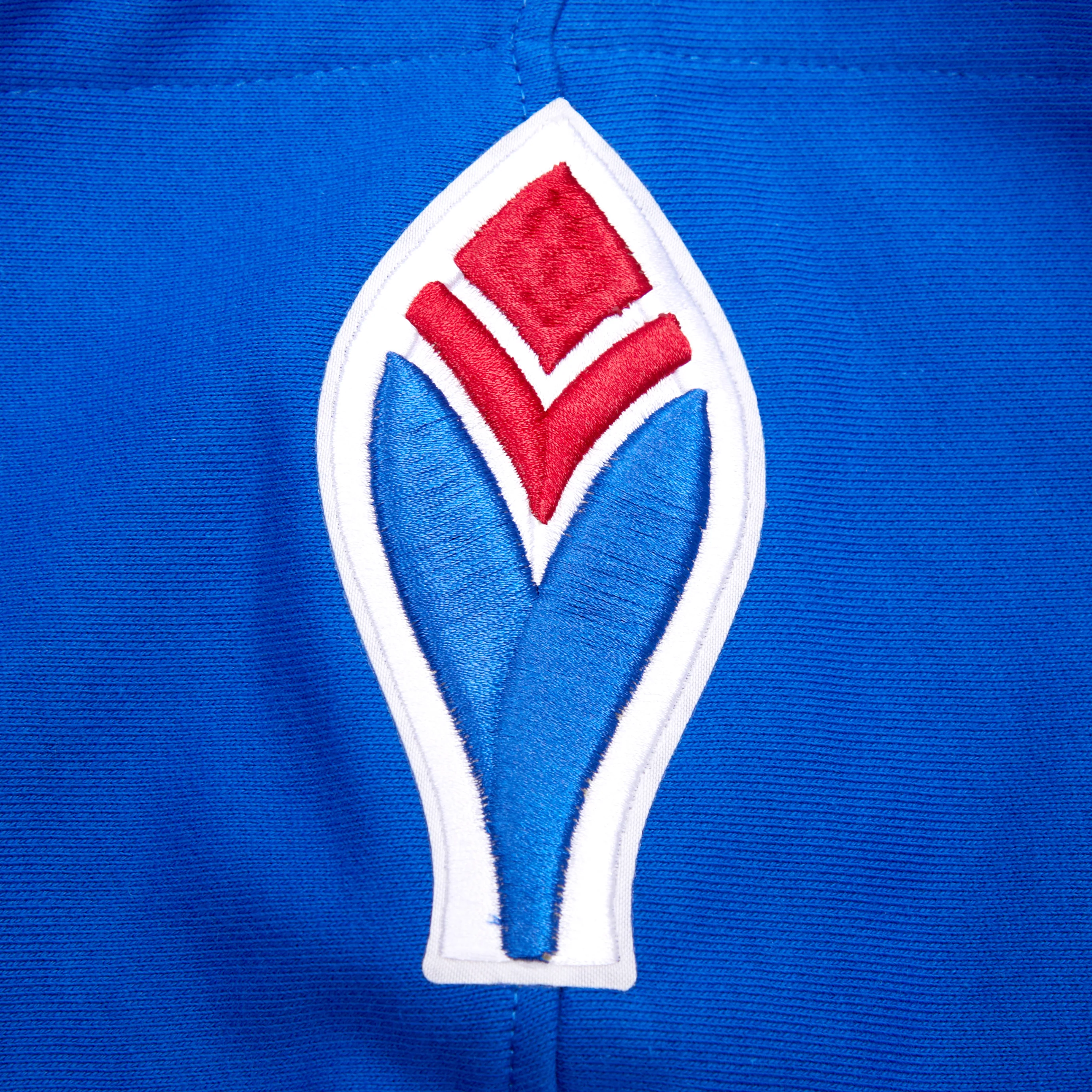 MLB ATLANTA BRAVES RETRO CLASSIC MEN'S PULLOVER HOODIE (ROYAL/RED) - Image 12
