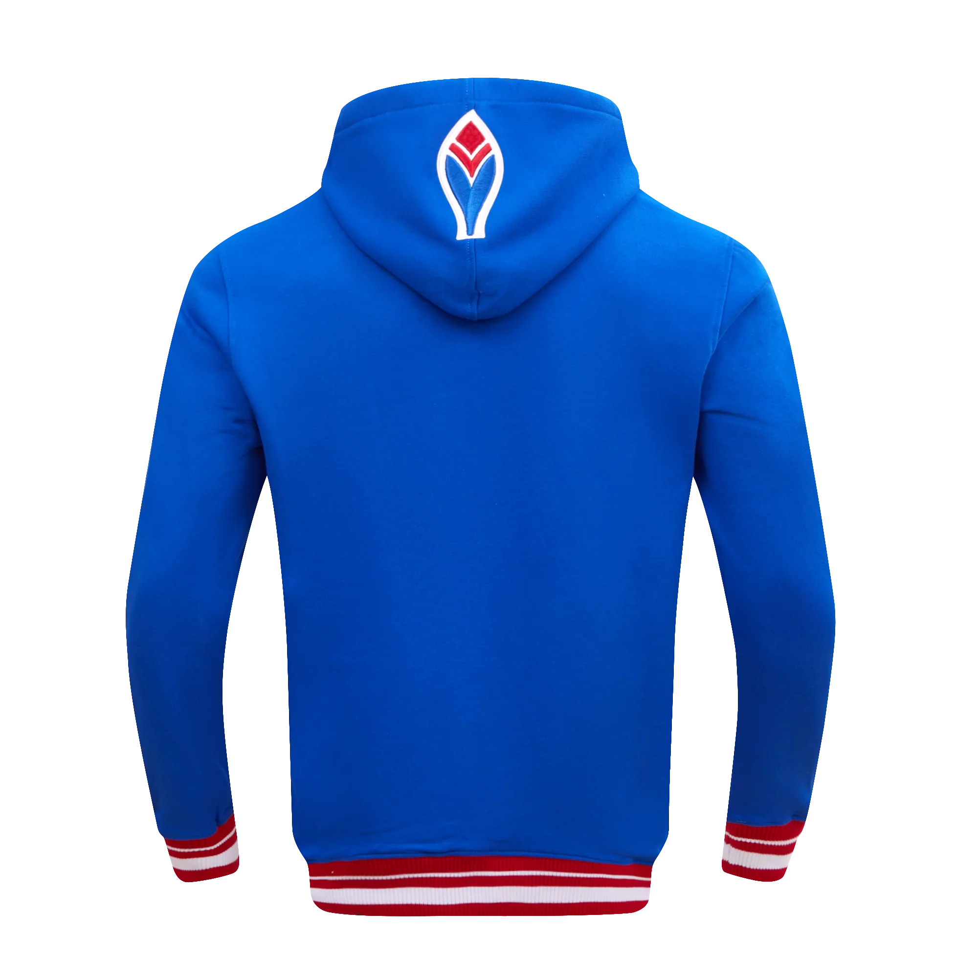 MLB ATLANTA BRAVES RETRO CLASSIC MEN'S PULLOVER HOODIE (ROYAL/RED) - Image 6