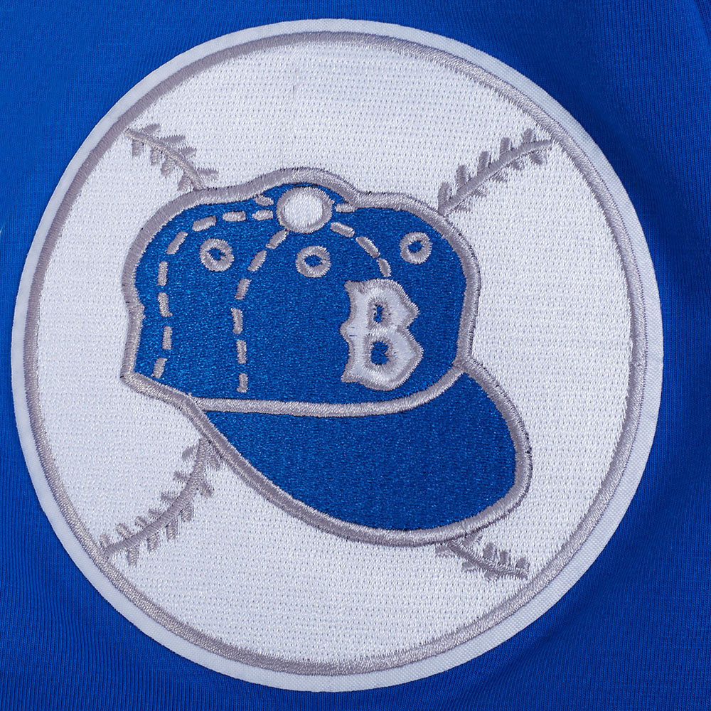 MLB BROOKLYN DODGERS RETRO ELEVATION MEN'S SINGLE JERSEY TOP (ROYAL BLUE) - Image 5