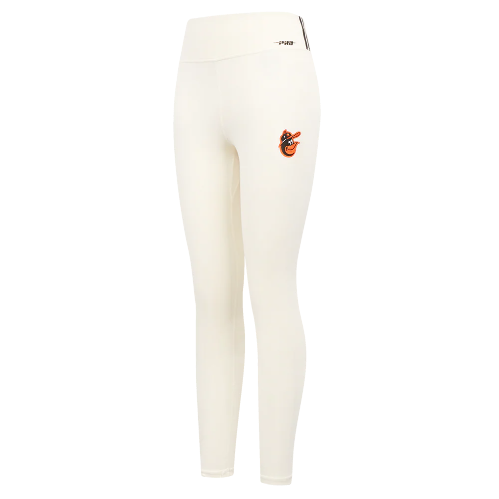 MLB BALTIMORE ORIOLES RETRO CLASSIC WOMEN'S JERSEY LEGGING (EGGSHELL)