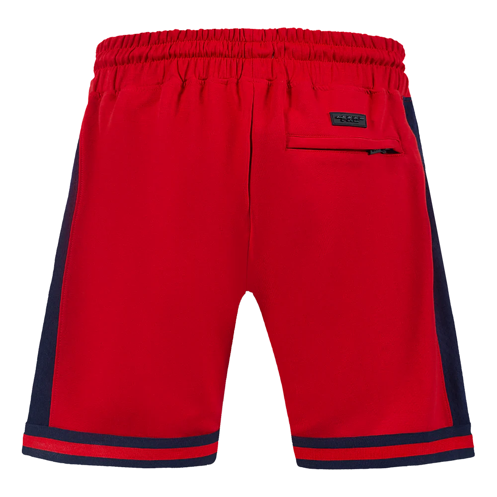 MLB BOSTON RED SOX SCRIPT TAIL MEN'S DOUBLE KNIT 2.0 SHORT (RED/MIDNIGHT NAVY/RED) - Image 3