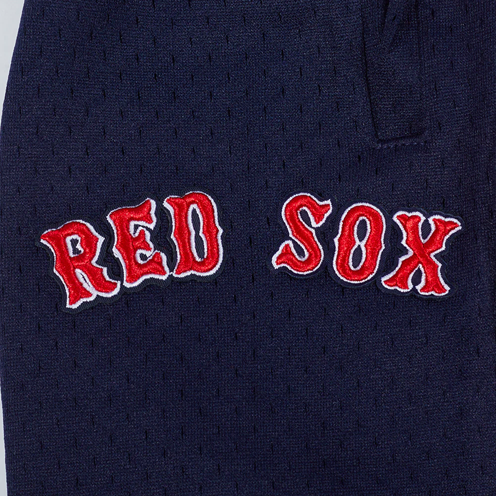 MLB BOSTON RED SOX SCRIPT TAIL MEN'S DOUBLE KNIT 2.0 SHORT (RED/MIDNIGHT NAVY/RED) - Image 7