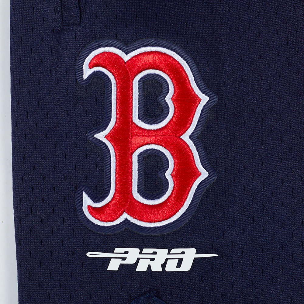 MLB BOSTON RED SOX SCRIPT TAIL MEN'S DOUBLE KNIT 2.0 SHORT (RED/MIDNIGHT NAVY/RED) - Image 8