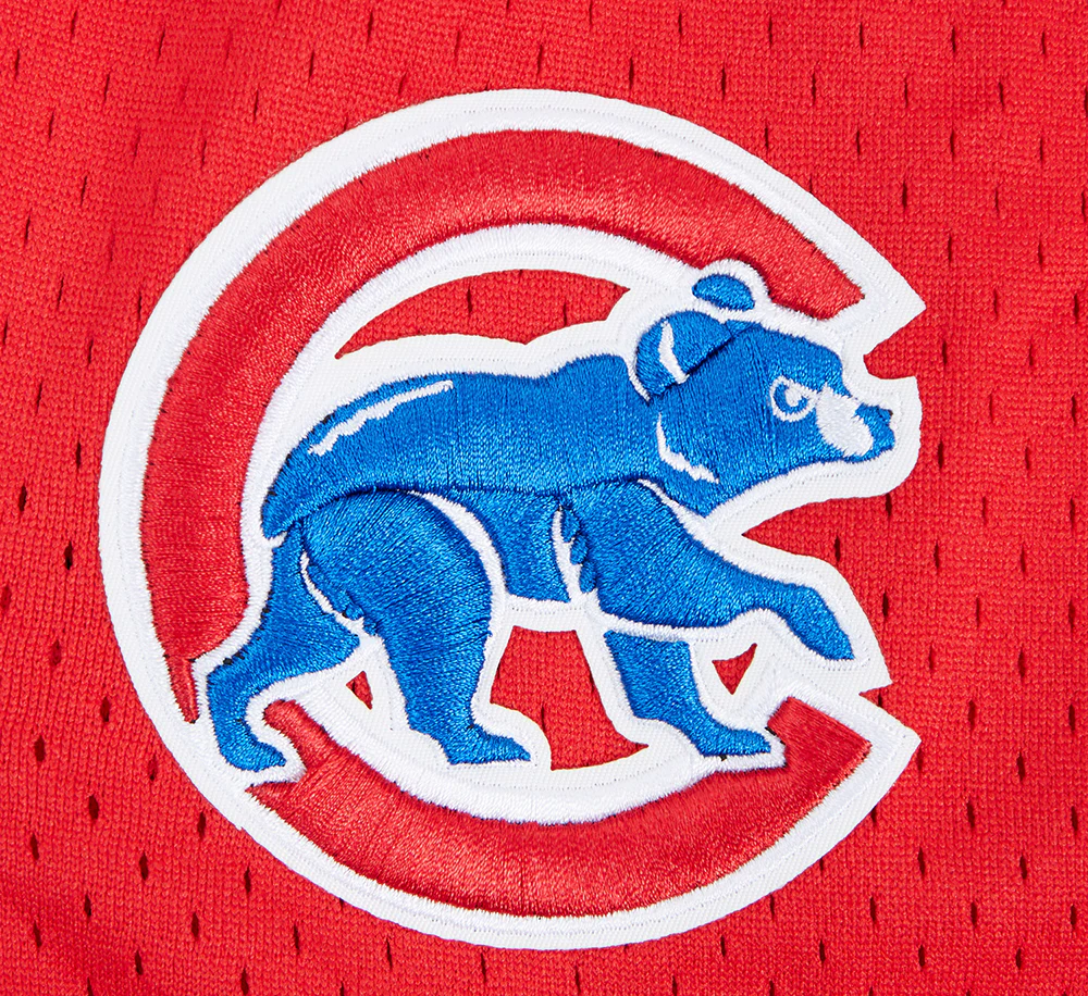 MLB CHICAGO CUBS SCRIPT TAIL MEN'S DOUBLE KNIT 2.0 SHORT (ROYAL BLUE/RED) - Image 7
