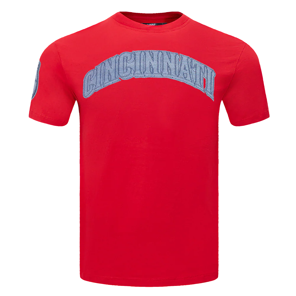 MLB CINCINNATI REDS VARSITY BLUES MEN'S TOP (RED)