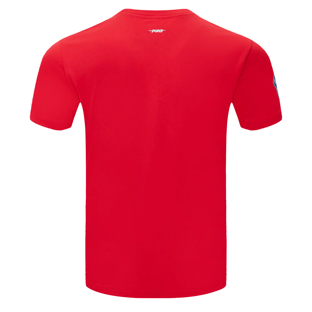 MLB CINCINNATI REDS VARSITY BLUES MEN'S TOP (RED) - Image 3