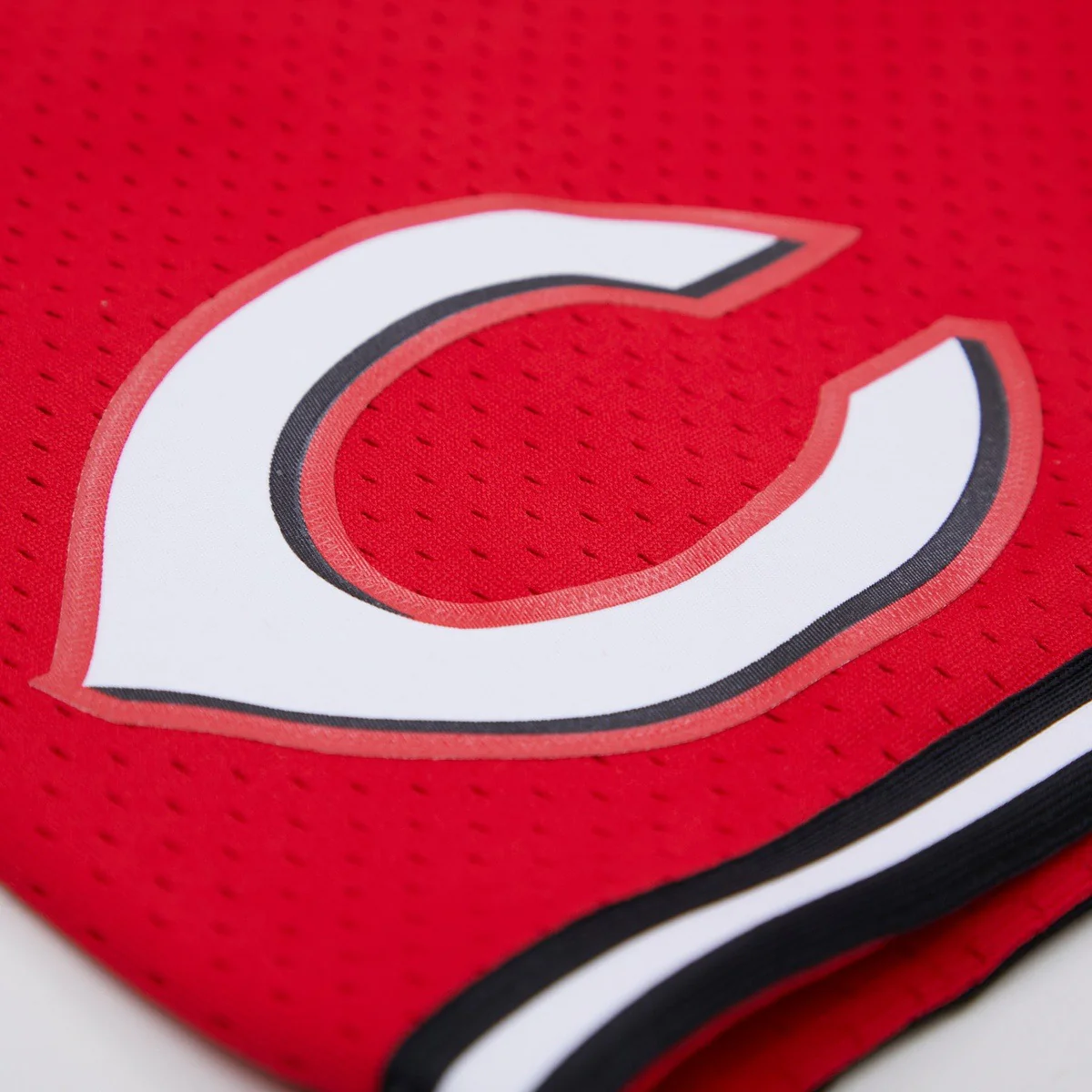 MLB CINCINNATI REDS MEN'S MESH SHORT (RED/BLACK) - Image 7