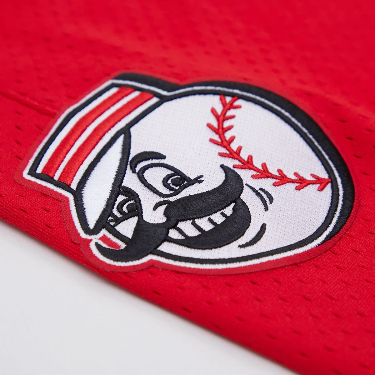 MLB CINCINNATI REDS MEN'S MESH SHORT (RED/BLACK) - Image 9