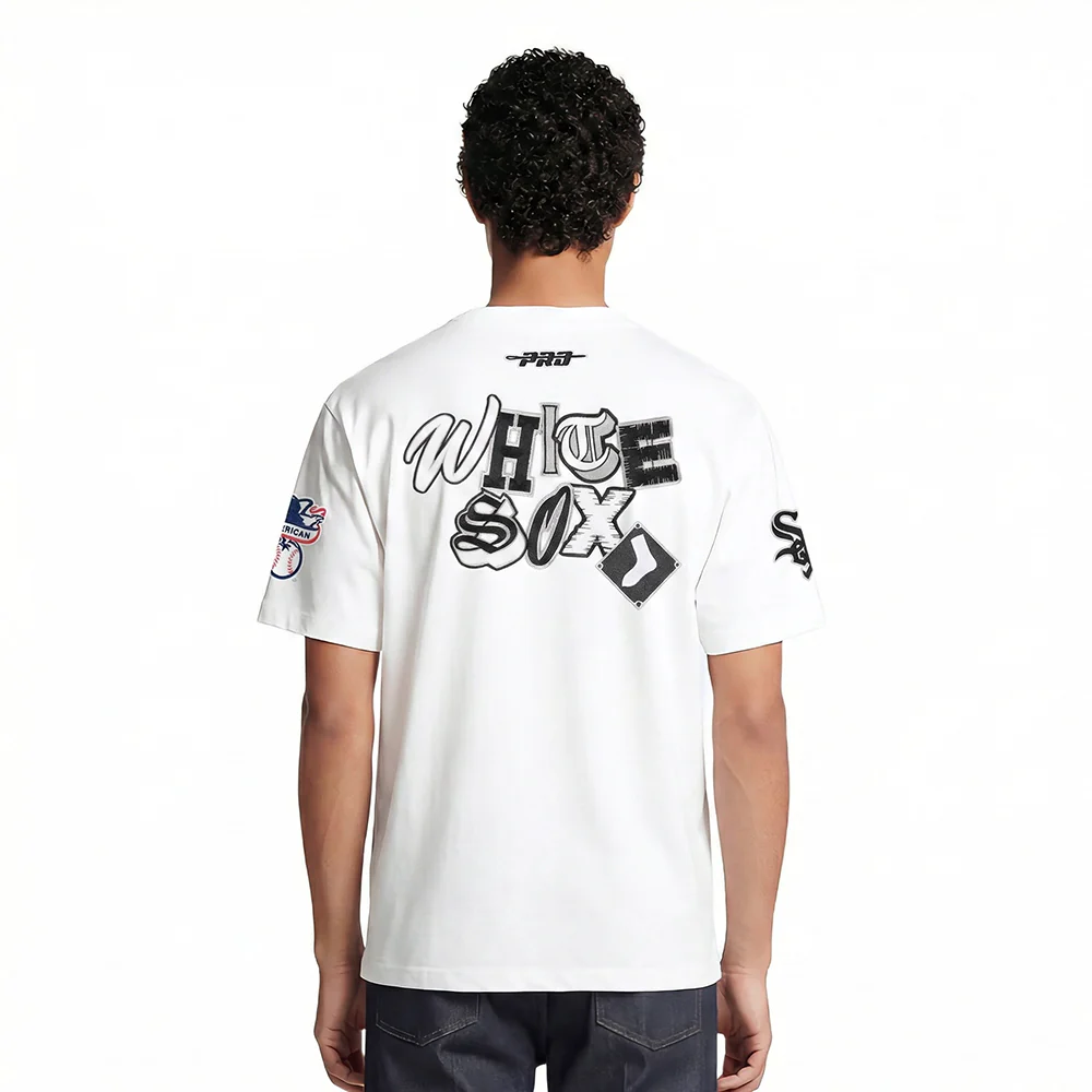 MLB CHICAGO WHITE SOX CITY RANSOM MEN'S SINGLE JERSEY TEE (WHITE) - Image 2
