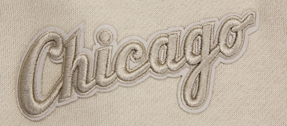 MLB CHICAGO WHITE SOX NEUTRAL DROP SHOULDER FLEECE CREWNECK (TAUPE) - Image 5