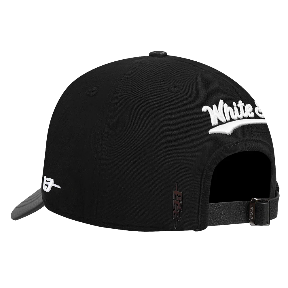 MLB CHICAGO WHITE SOX GAME DAY CLASSICS WOMEN'S DAD HAT (BLACK) - Image 3