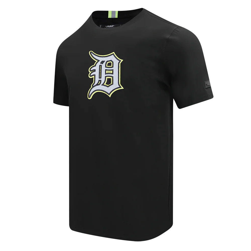MLB DETROIT TIGERS UNDER THE LIGHTS MEN'S SINGLE JERSEY TEE (BLACK) - Image 4