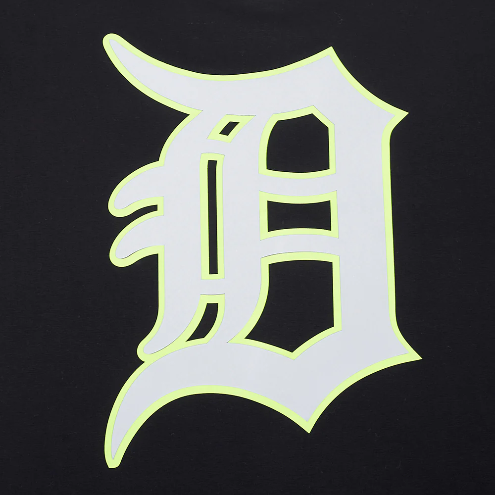MLB DETROIT TIGERS UNDER THE LIGHTS MEN'S SINGLE JERSEY TEE (BLACK) - Image 9