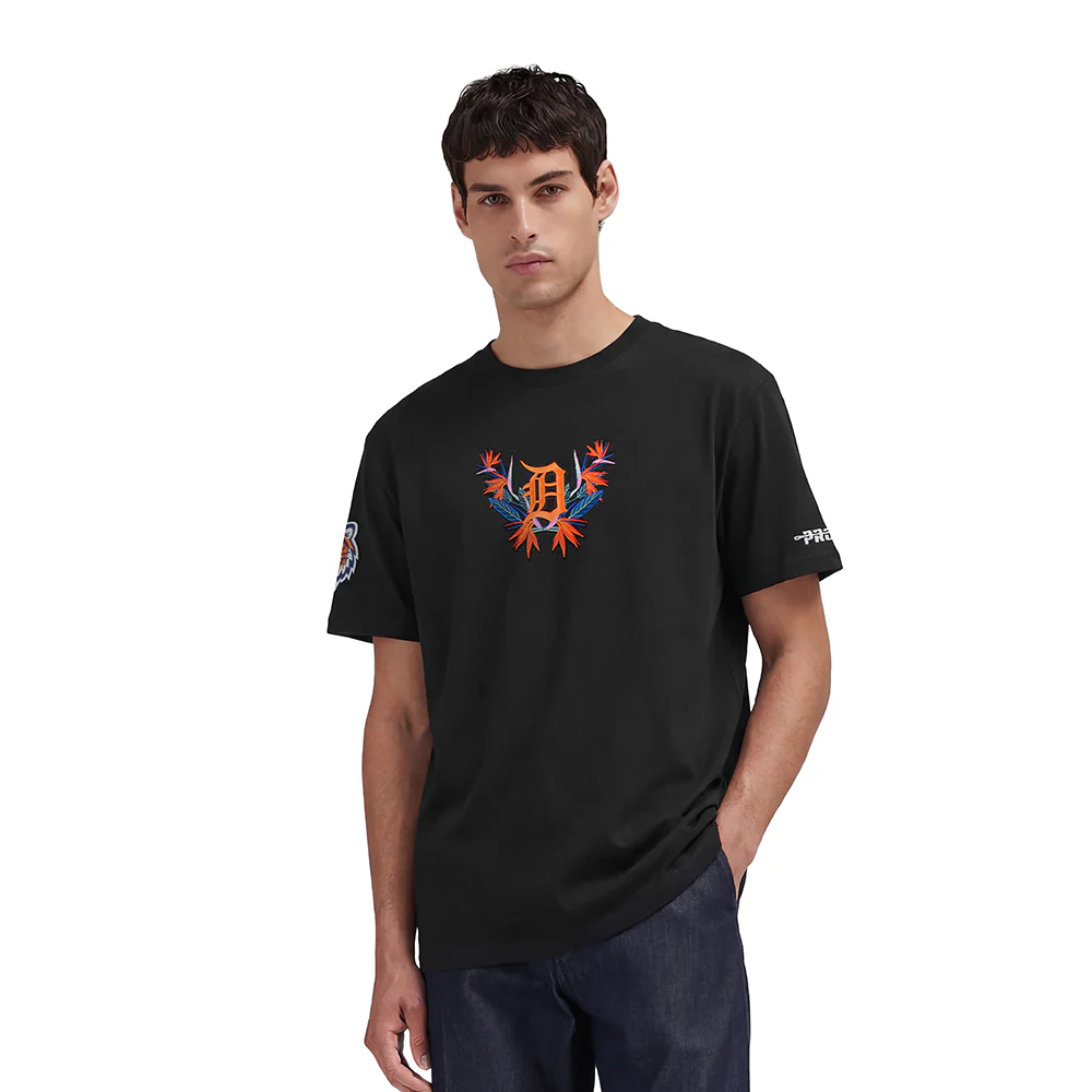 MLB DETROIT TIGERS PARADISE MEN'S S/S TEE (BLACK)