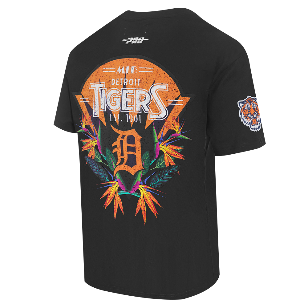 MLB DETROIT TIGERS PARADISE MEN'S S/S TEE (BLACK) - Image 4