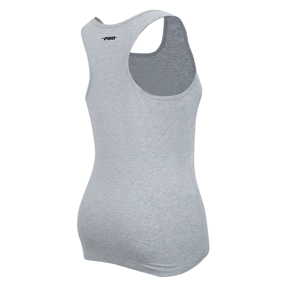 MLB DETROIT TIGERS CLASSIC WOMEN'S RACERBACK (HEATHER GREY) - Image 4