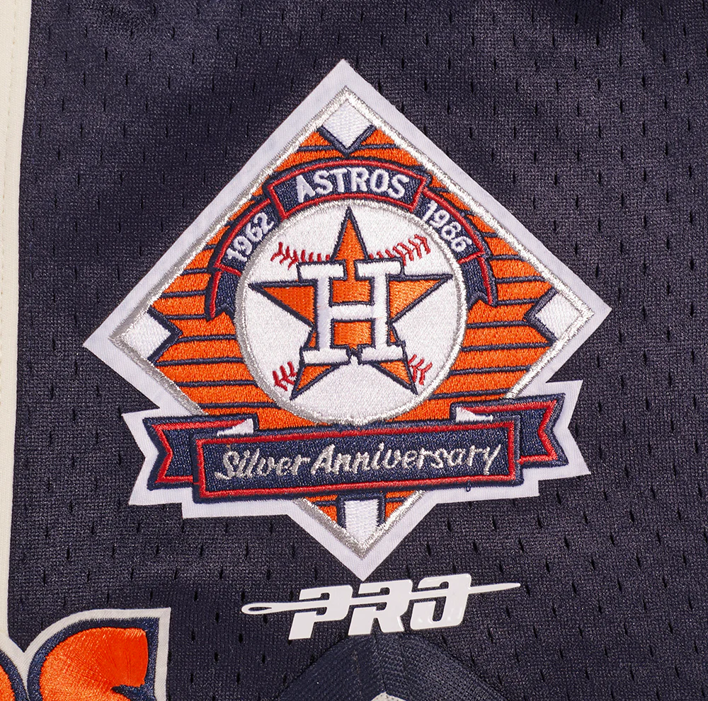 MLB HOUSTON ASTROS RETRO CLASSIC MEN'S 2.0 SHORT (EGGSHELL/ MIDNIGHT NAVY) - Image 6