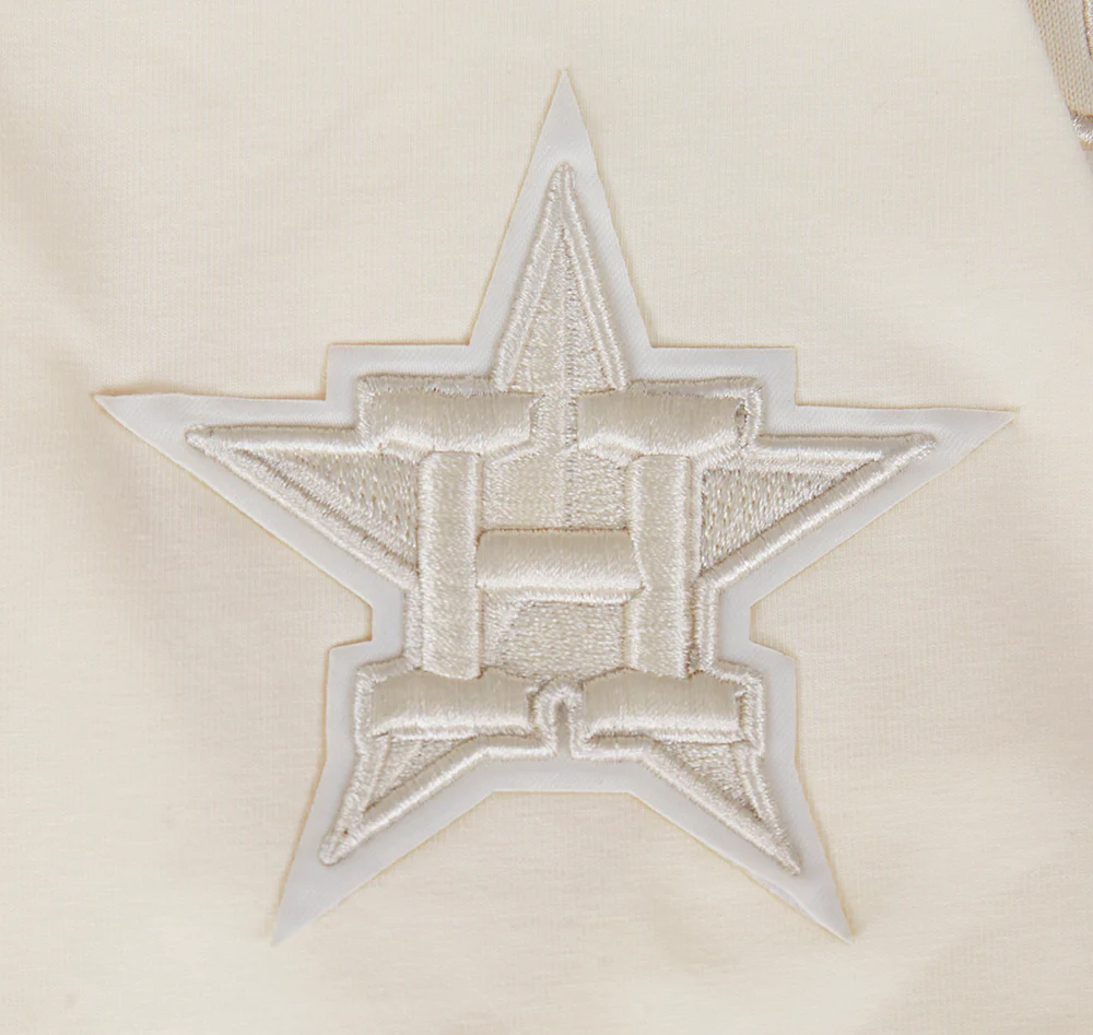 MLB HOUSTON ASTROS NEUTRAL WOMEN'S BOXY TOP (EGGSHELL) - Image 6