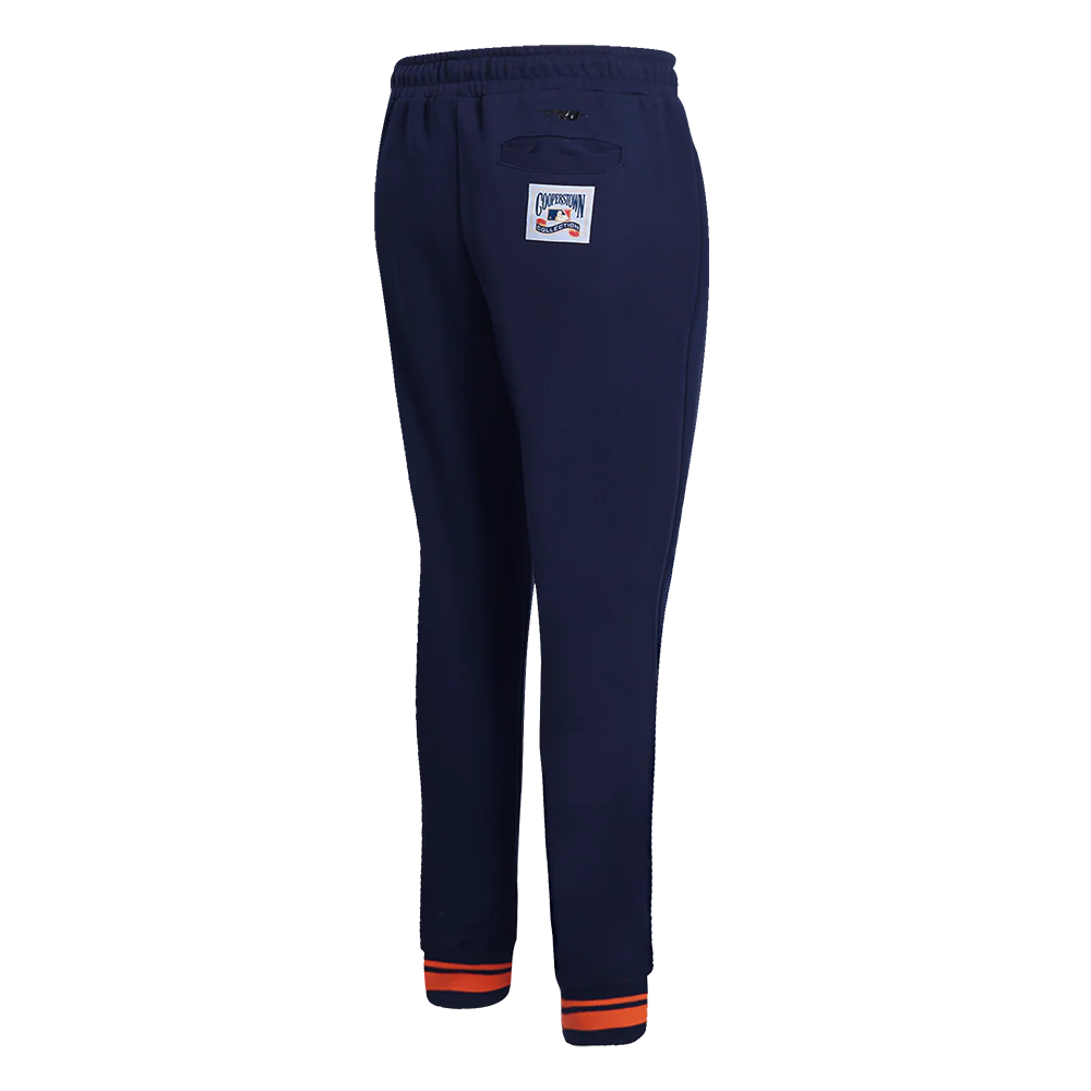 MLB HOUSTON ASTROS RETRO CLASSIC WOMEN'S SWEATPANT (MIDNIGHT NAVY/ORANGE/MIDNIGHT NAVY) - Image 3