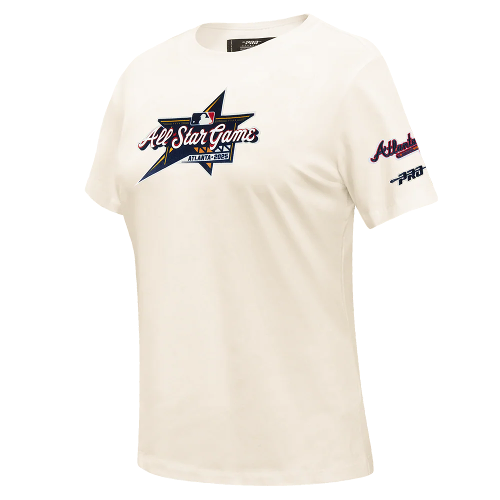 MLB ALL STAR 2025 WOMEN'S SJ SLIM FIT TEE (EGGSHELL) - Image 2