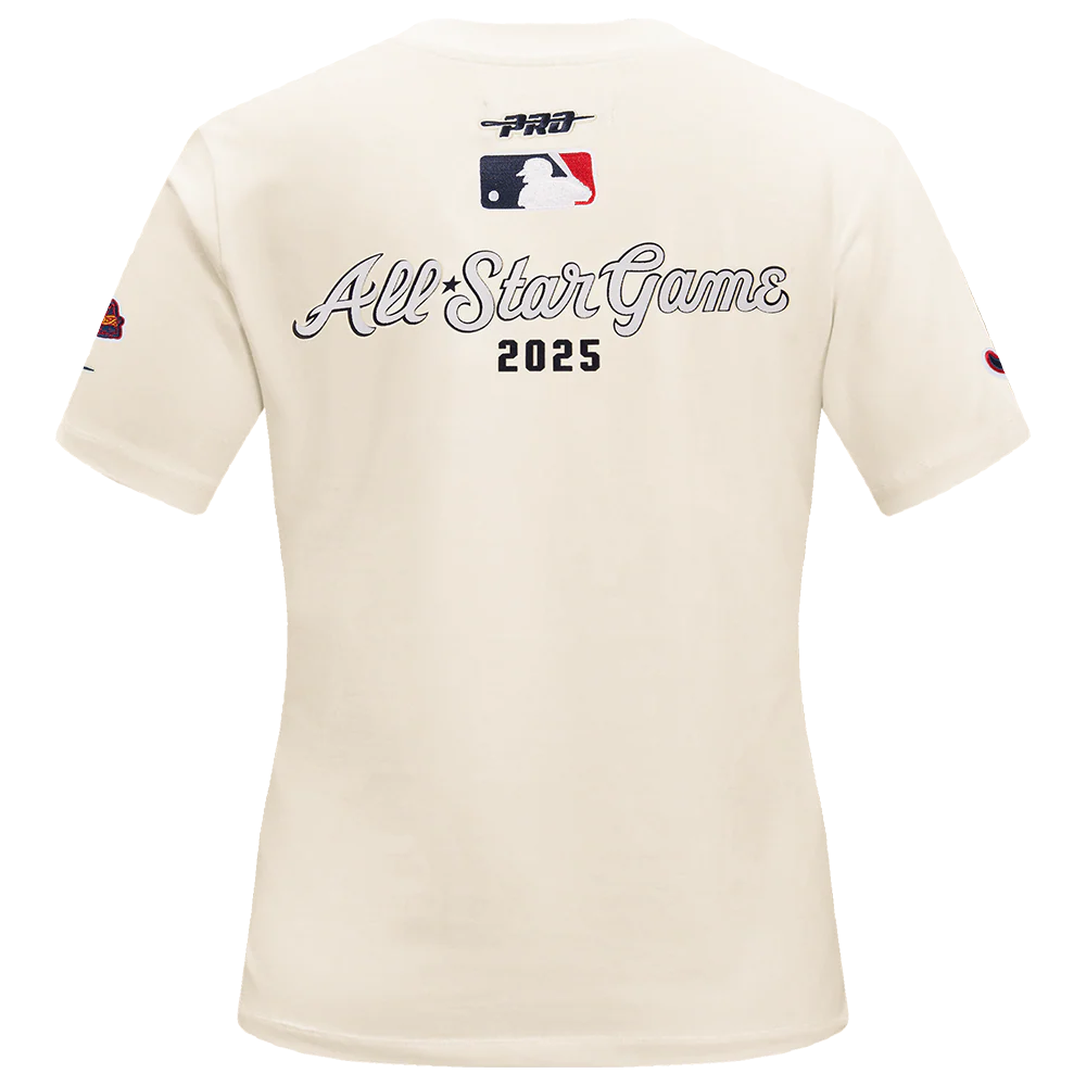MLB ALL STAR 2025 WOMEN'S SJ SLIM FIT TEE (EGGSHELL) - Image 3