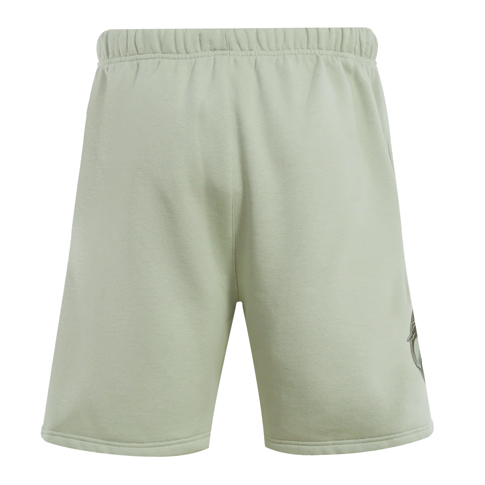 MLB MIAMI MARLINS NEUTRAL FLEECE SHORT (MOSS) - Image 3