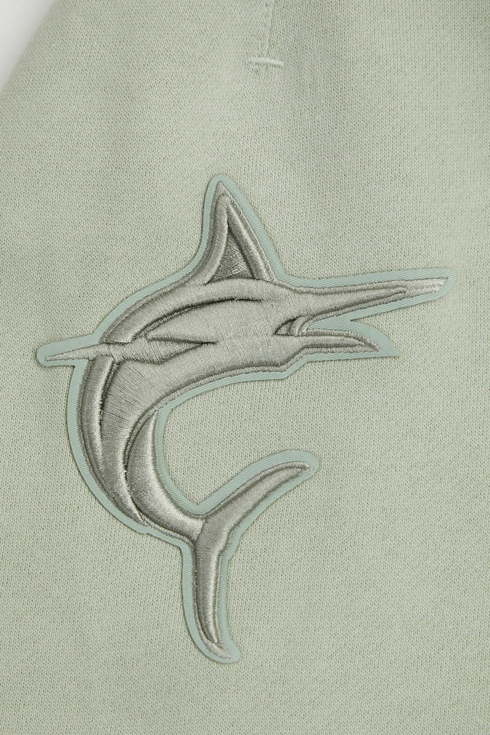 MLB MIAMI MARLINS NEUTRAL FLEECE SHORT (MOSS) - Image 5
