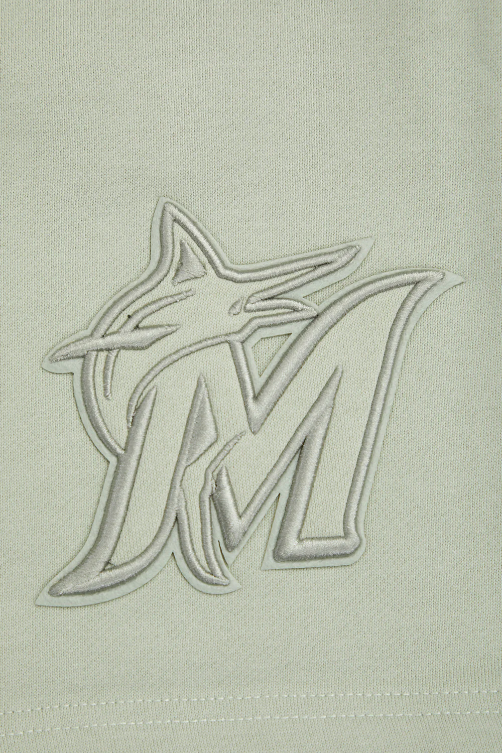 MLB MIAMI MARLINS NEUTRAL FLEECE SHORT (MOSS) - Image 6