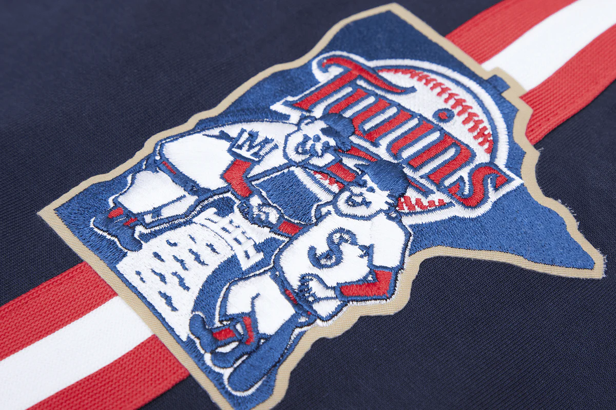MLB MINNESOTA TWINS CLASSIC CHENILLE MEN'S SHORT (MIDNIGHT NAVY) - Image 6