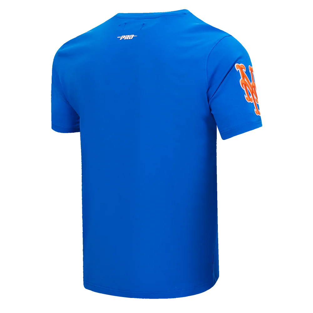 MLB NEW YORK METS SCRIPT TAIL MEN'S TOPS (ROYAL BLUE) - Image 3