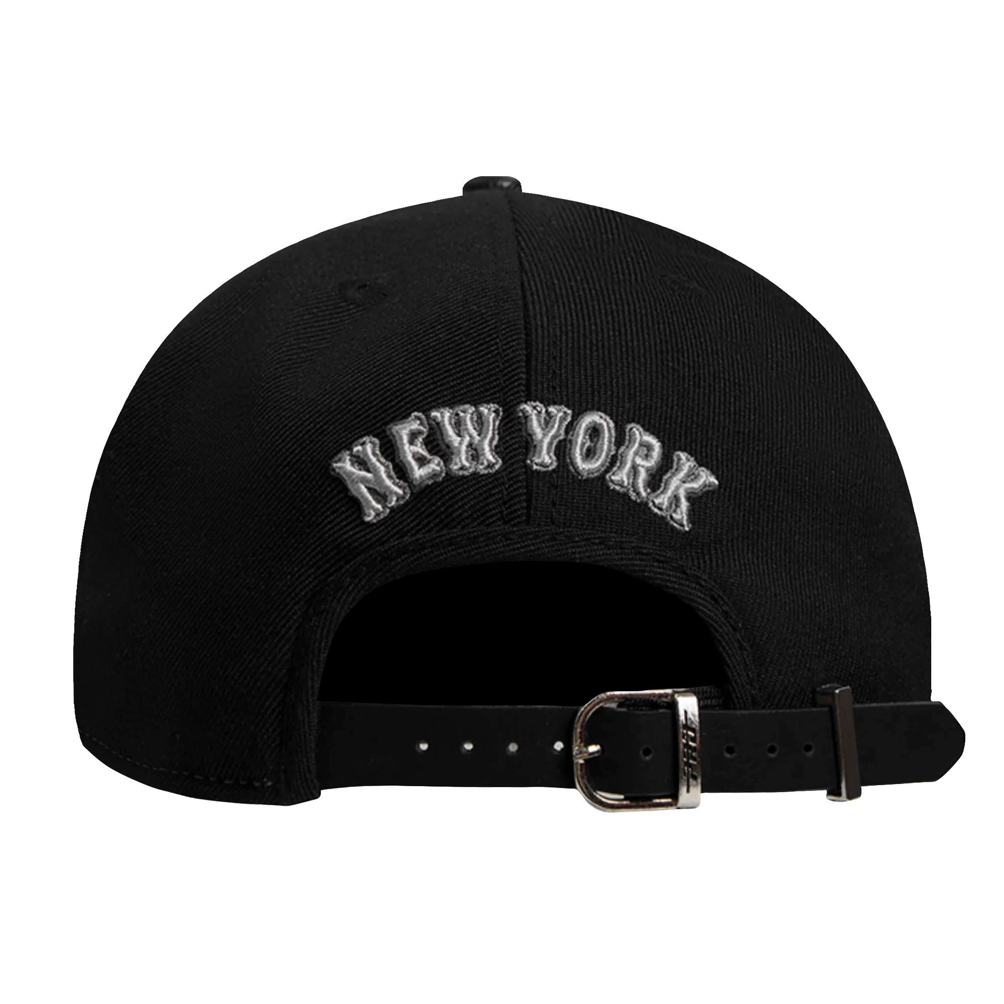 MLB NEW YORK METS REVERSE FRENCH TERRY WOOL BLEND PRO SIX STRAPB (EGGSHELL/ BLACK) - Image 5